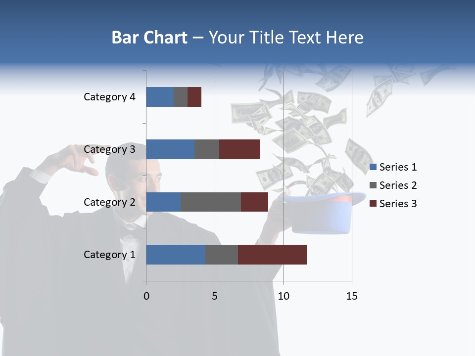 Male Power Confident PowerPoint Template
