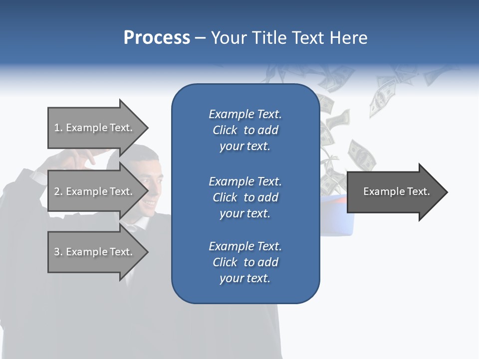 Male Power Confident PowerPoint Template
