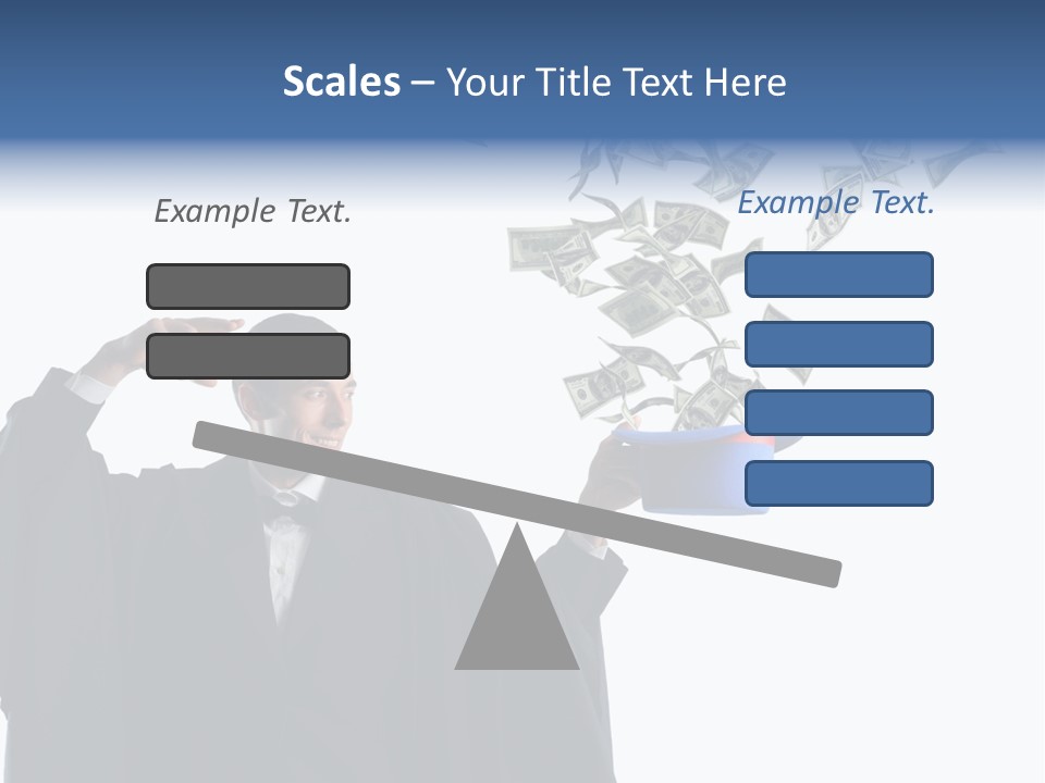 Male Power Confident PowerPoint Template