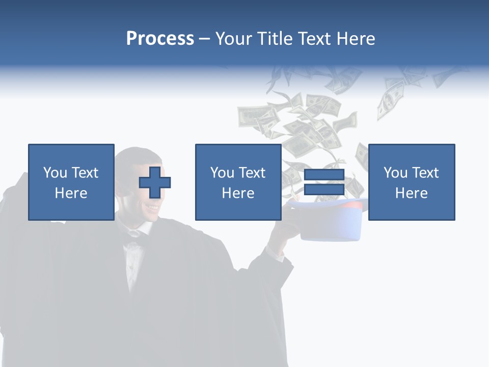 Male Power Confident PowerPoint Template