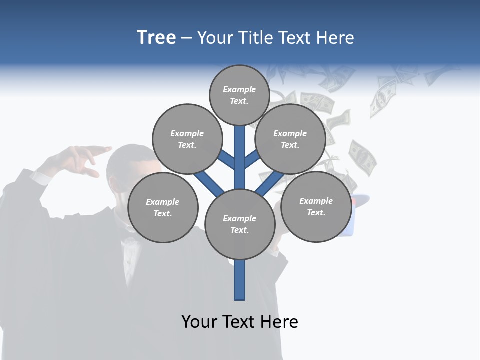 Male Power Confident PowerPoint Template