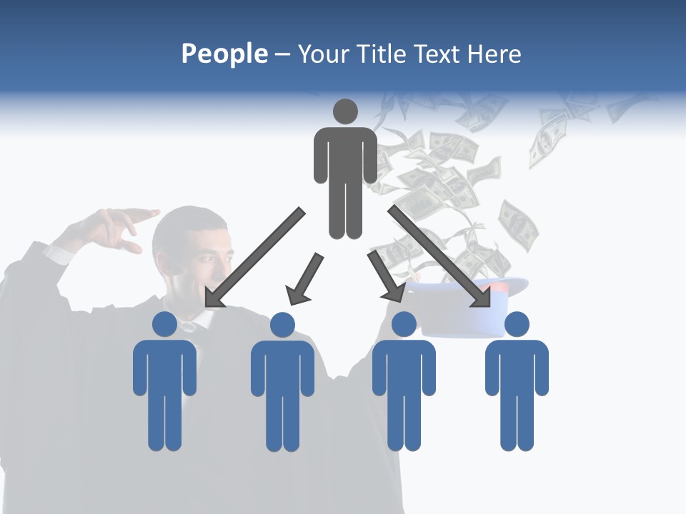 Male Power Confident PowerPoint Template