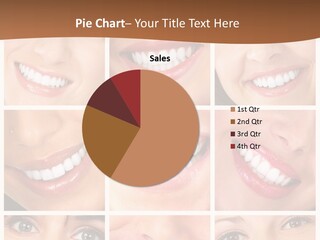 Background Mouth Female PowerPoint Template