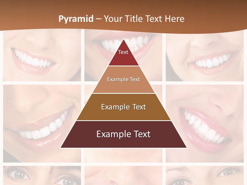 Background Mouth Female PowerPoint Template