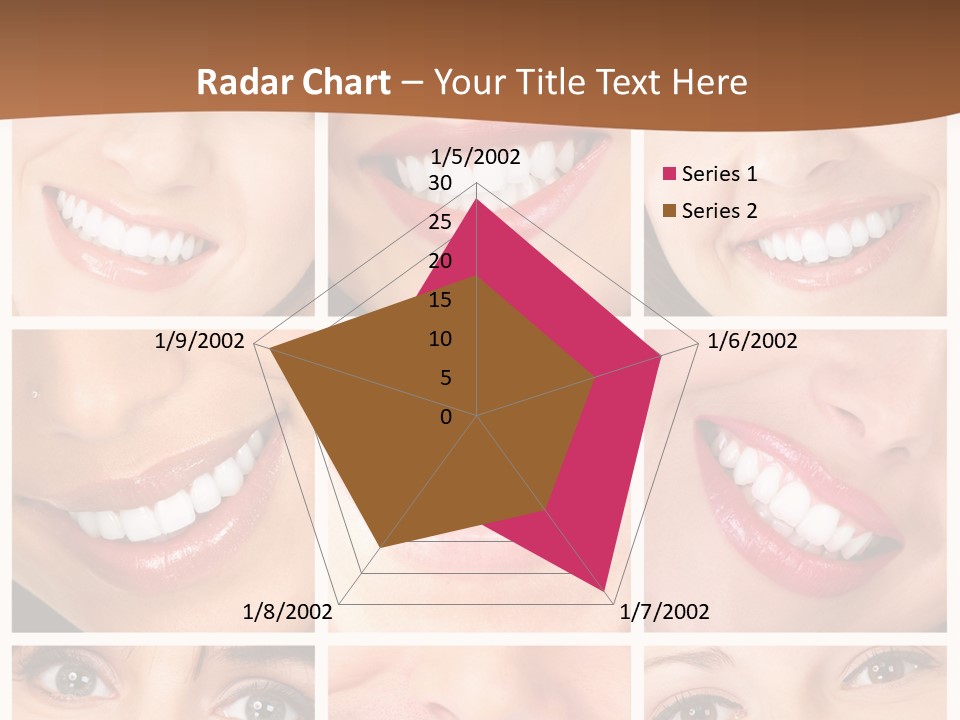 Background Mouth Female PowerPoint Template