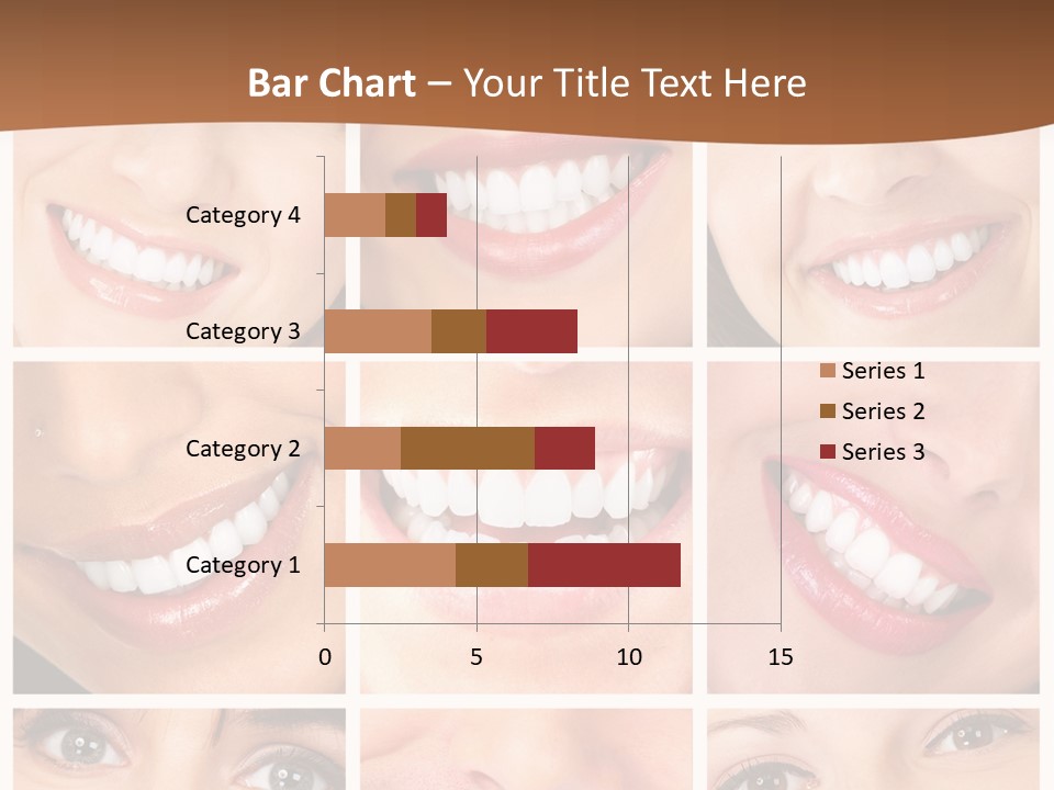 Background Mouth Female PowerPoint Template