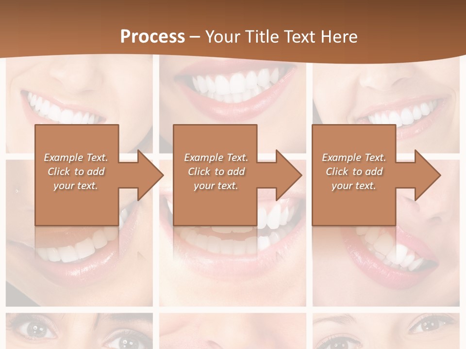 Background Mouth Female PowerPoint Template