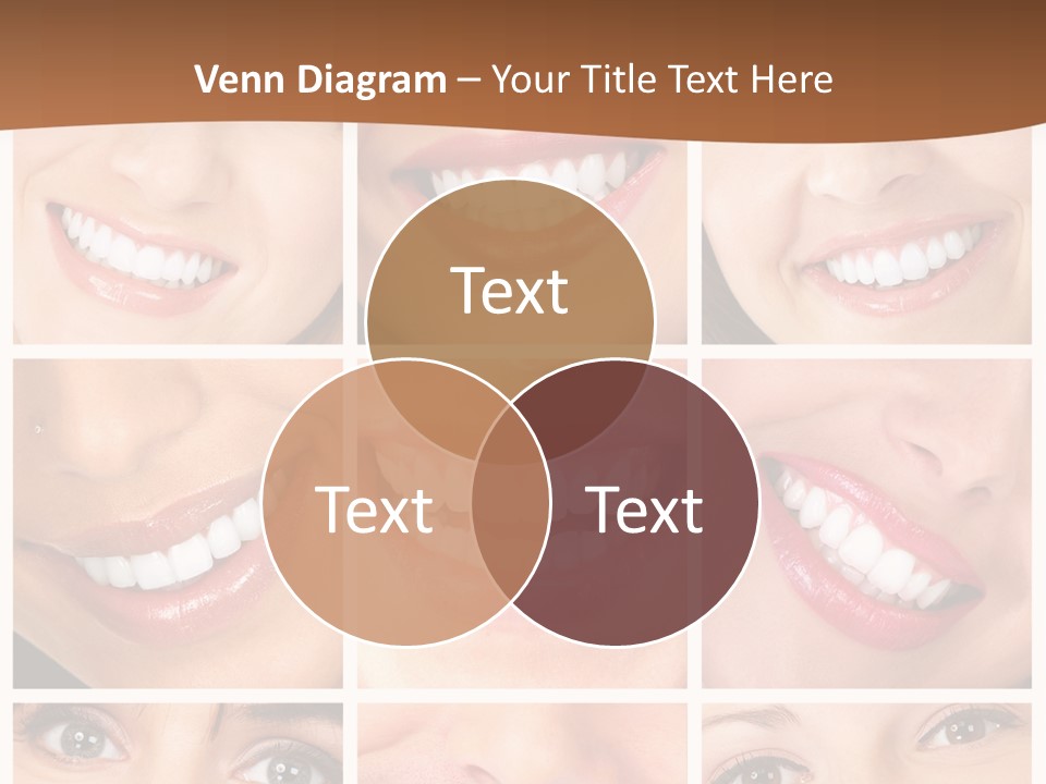 Background Mouth Female PowerPoint Template