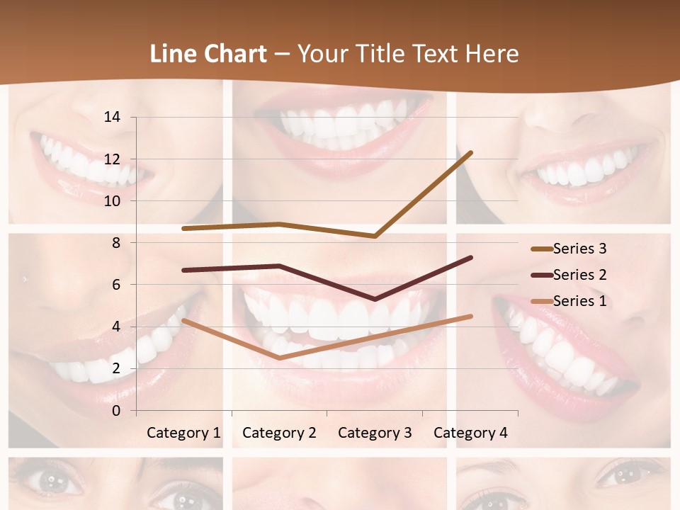 Background Mouth Female PowerPoint Template