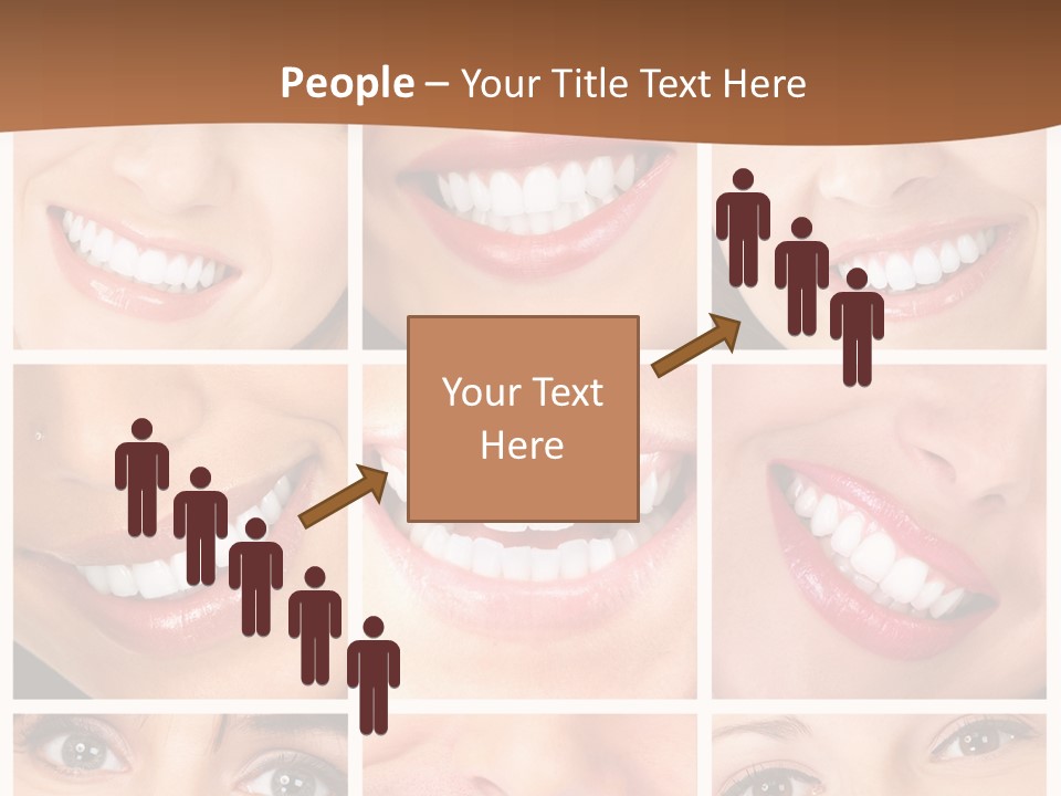 Background Mouth Female PowerPoint Template