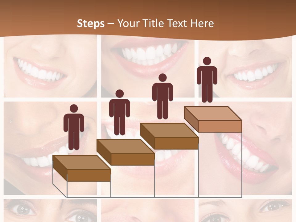 Background Mouth Female PowerPoint Template