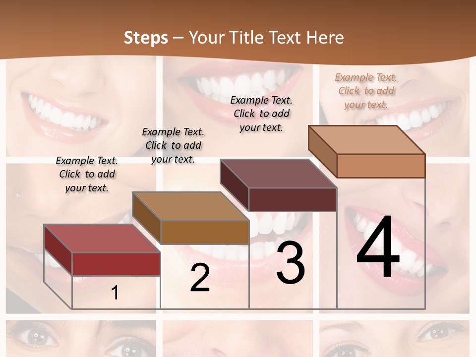 Background Mouth Female PowerPoint Template