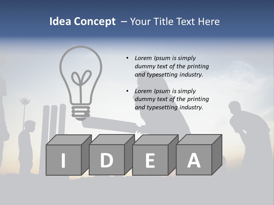 Games Motion Evening PowerPoint Template