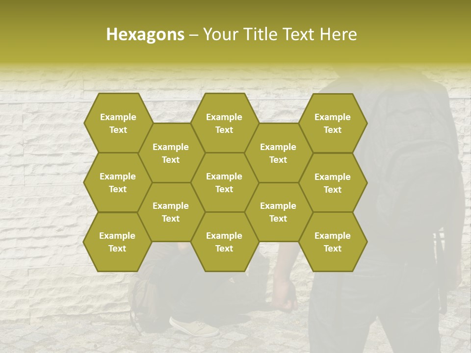 Casual Standing Confrontation PowerPoint Template