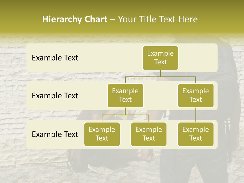 Casual Standing Confrontation PowerPoint Template