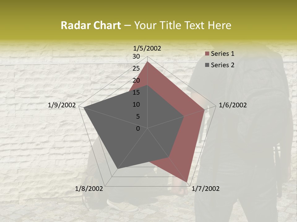 Casual Standing Confrontation PowerPoint Template