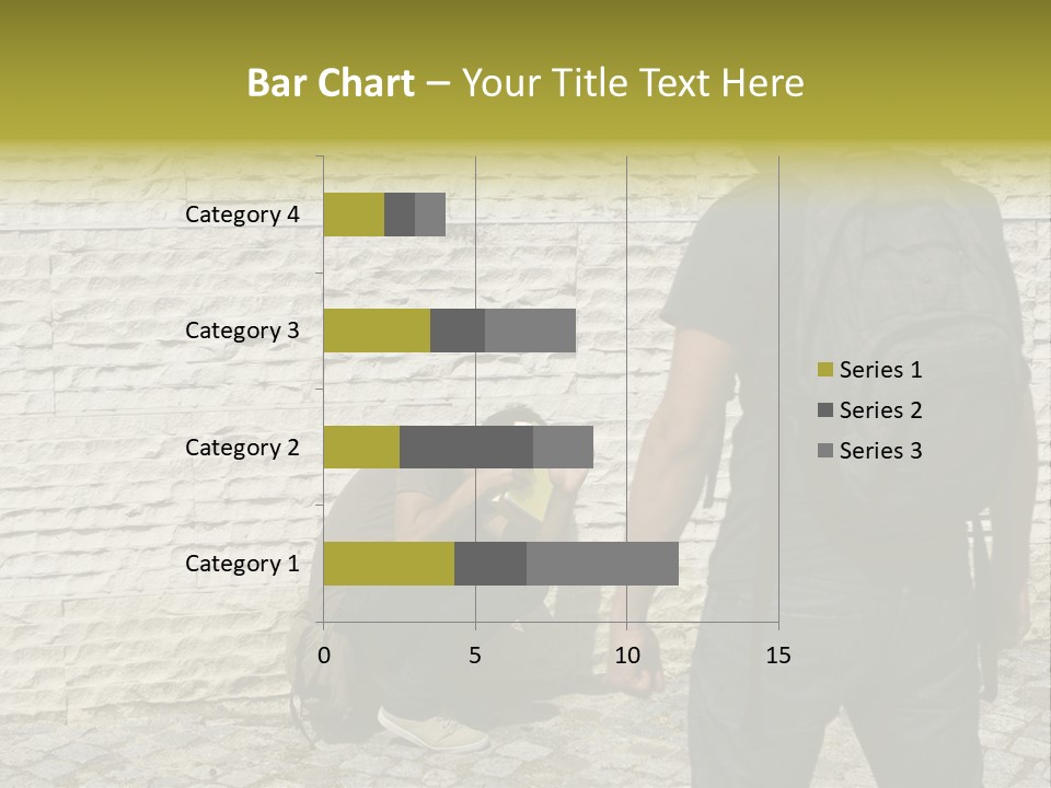 Casual Standing Confrontation PowerPoint Template