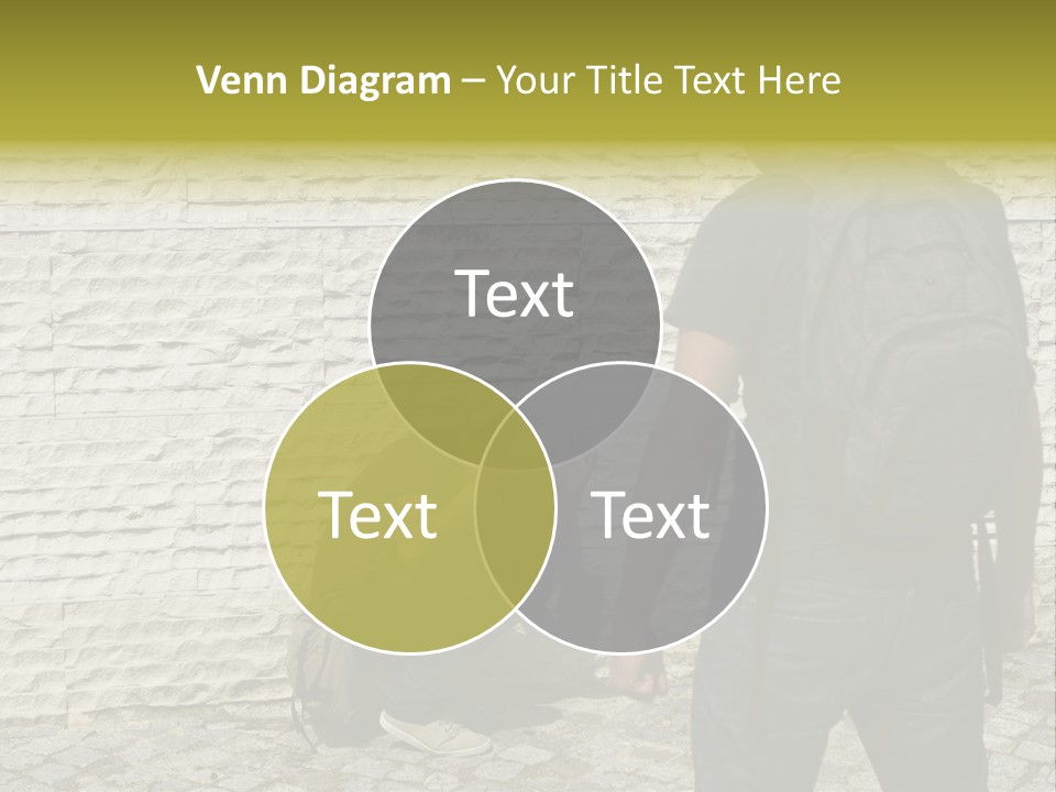 Casual Standing Confrontation PowerPoint Template