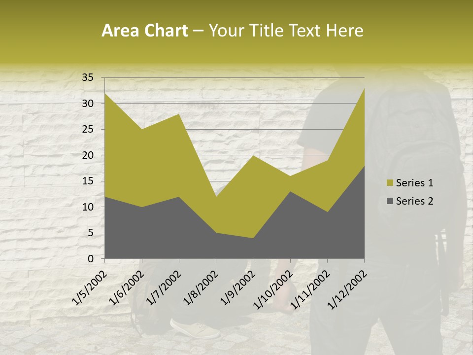 Casual Standing Confrontation PowerPoint Template