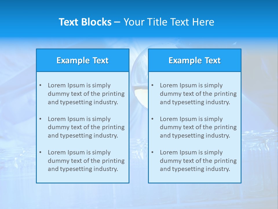 Sterile Biological Occupation PowerPoint Template