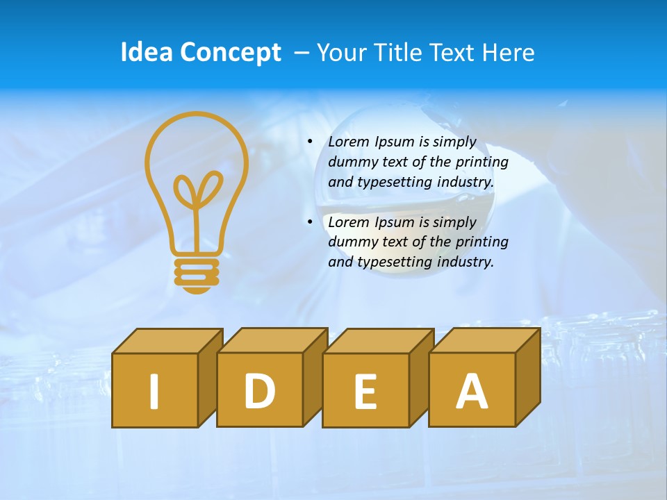 Sterile Biological Occupation PowerPoint Template