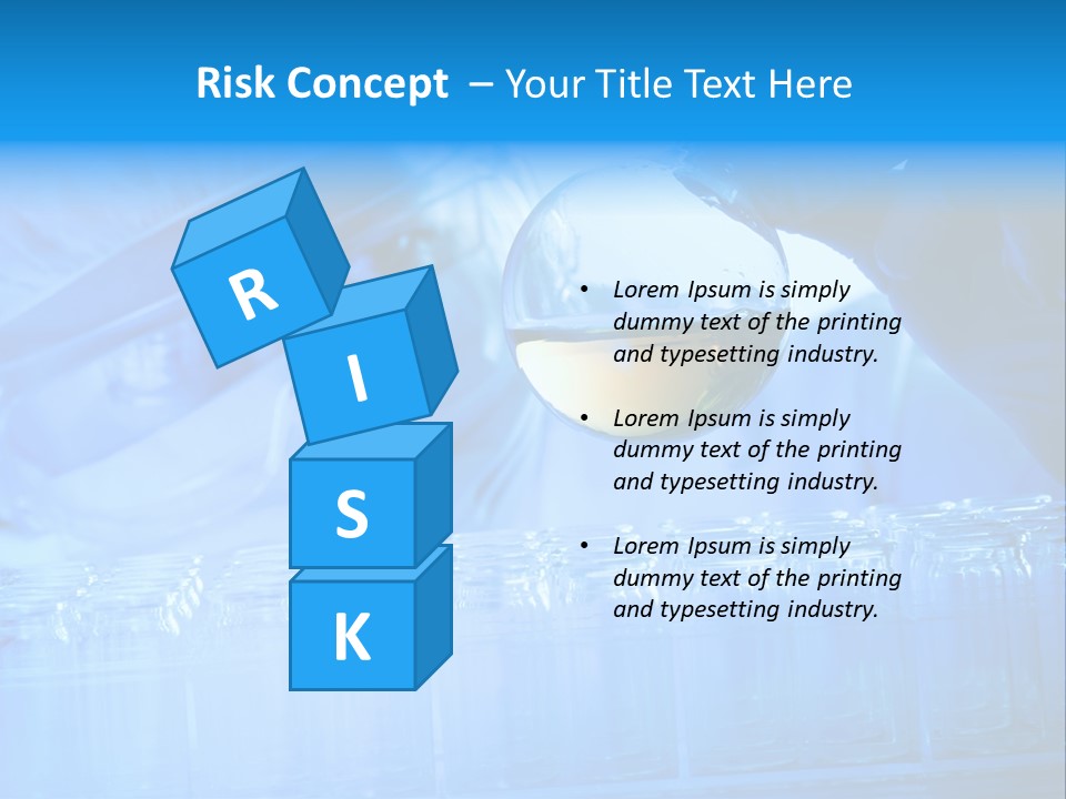 Sterile Biological Occupation PowerPoint Template