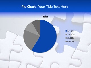 Teamwork Puzzle Conceptual PowerPoint Template