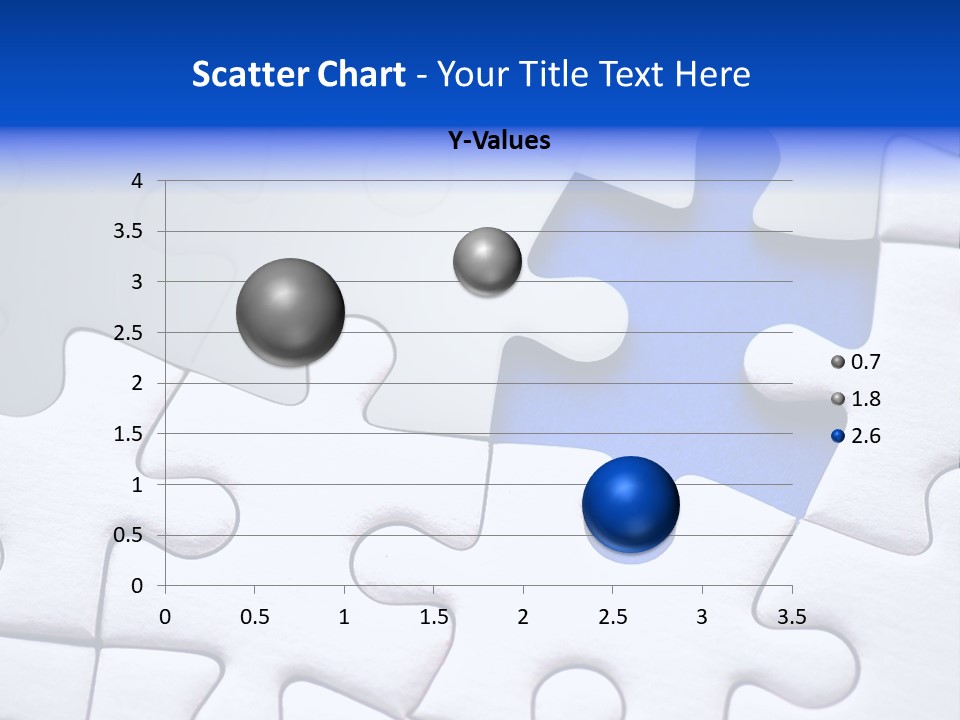 Teamwork Puzzle Conceptual PowerPoint Template