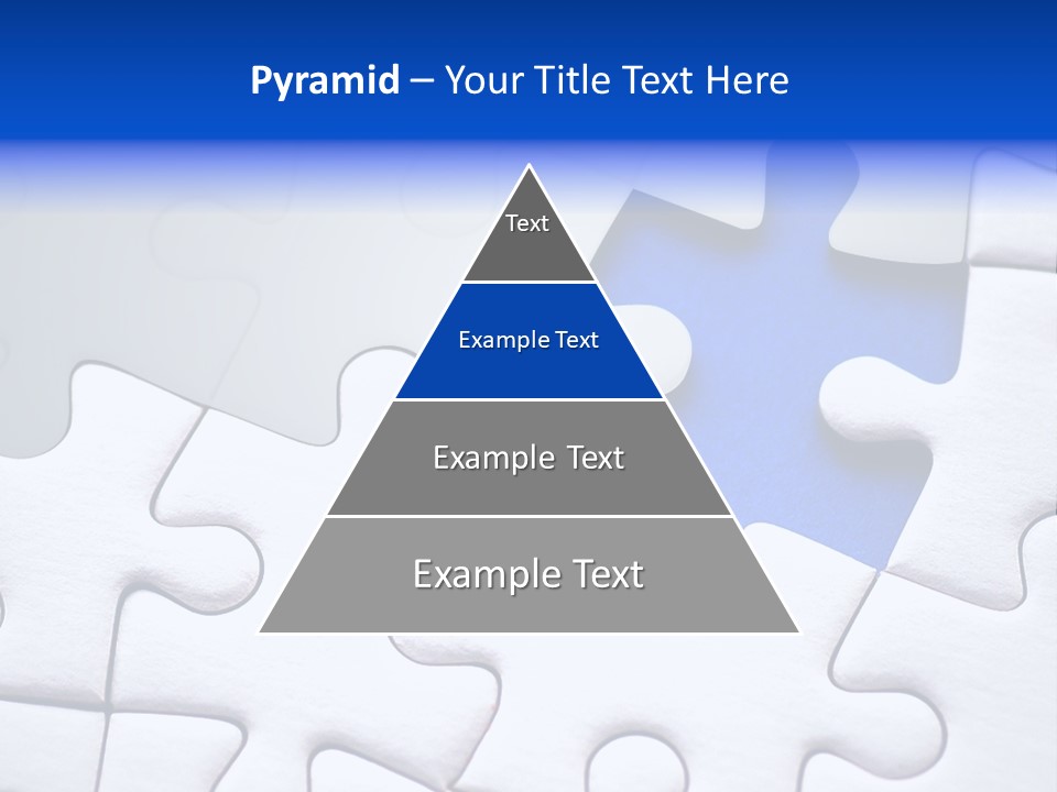 Teamwork Puzzle Conceptual PowerPoint Template