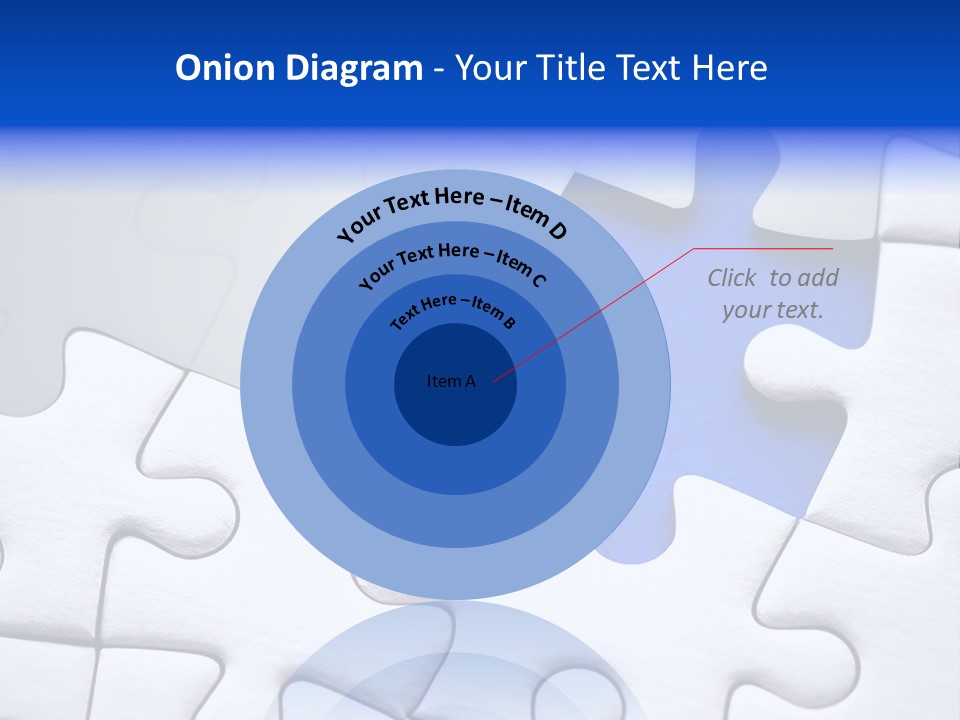 Teamwork Puzzle Conceptual PowerPoint Template
