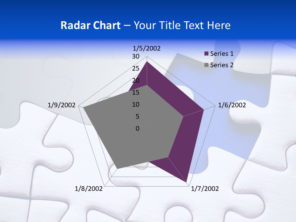Teamwork Puzzle Conceptual PowerPoint Template