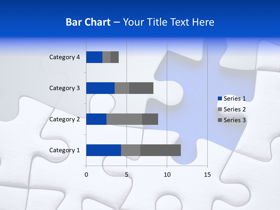 Teamwork Puzzle Conceptual PowerPoint Template