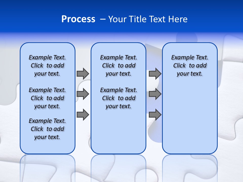 Teamwork Puzzle Conceptual PowerPoint Template