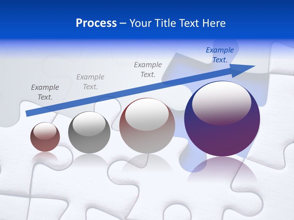 Teamwork Puzzle Conceptual PowerPoint Template