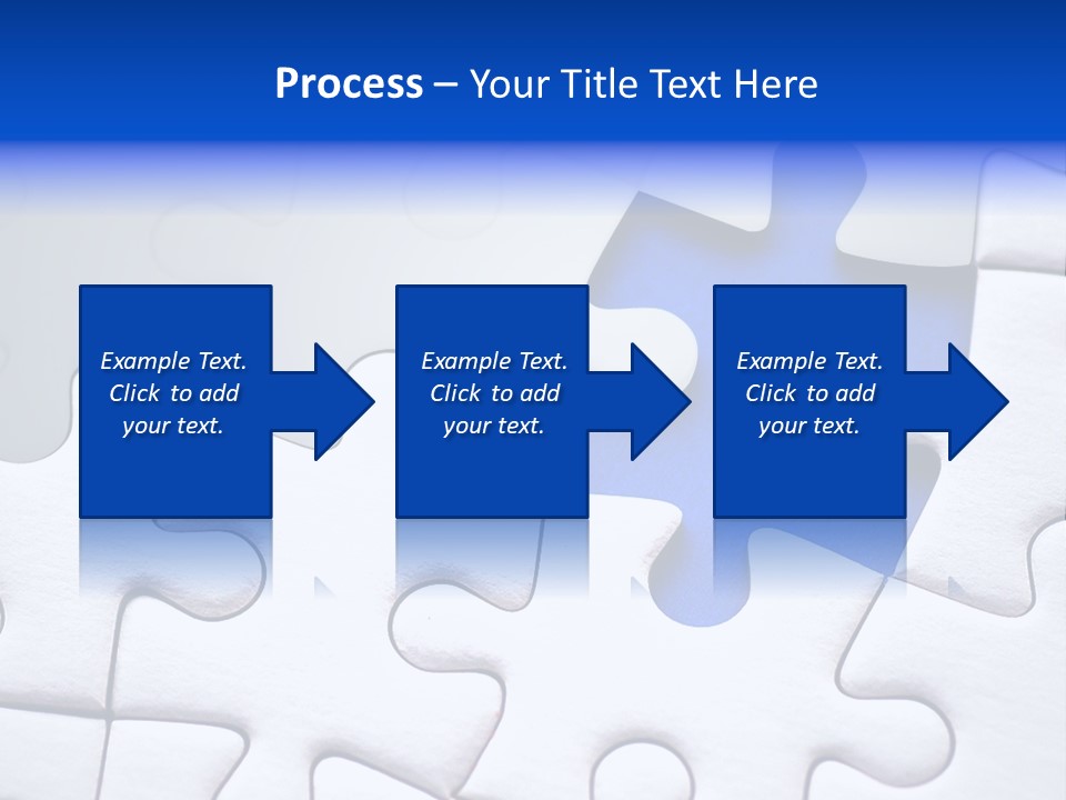 Teamwork Puzzle Conceptual PowerPoint Template