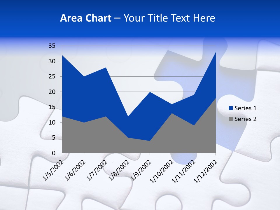 Teamwork Puzzle Conceptual PowerPoint Template