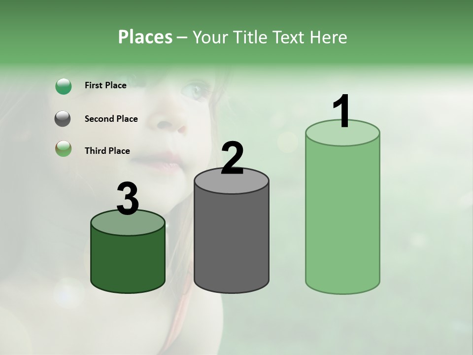 Little Girl PowerPoint Template