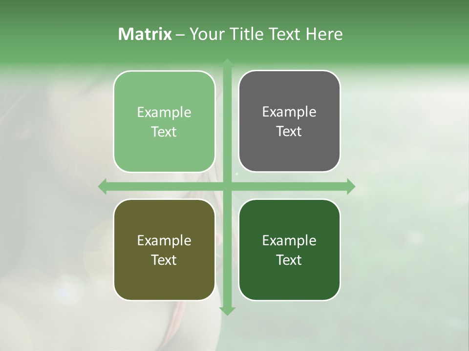 Little Girl PowerPoint Template