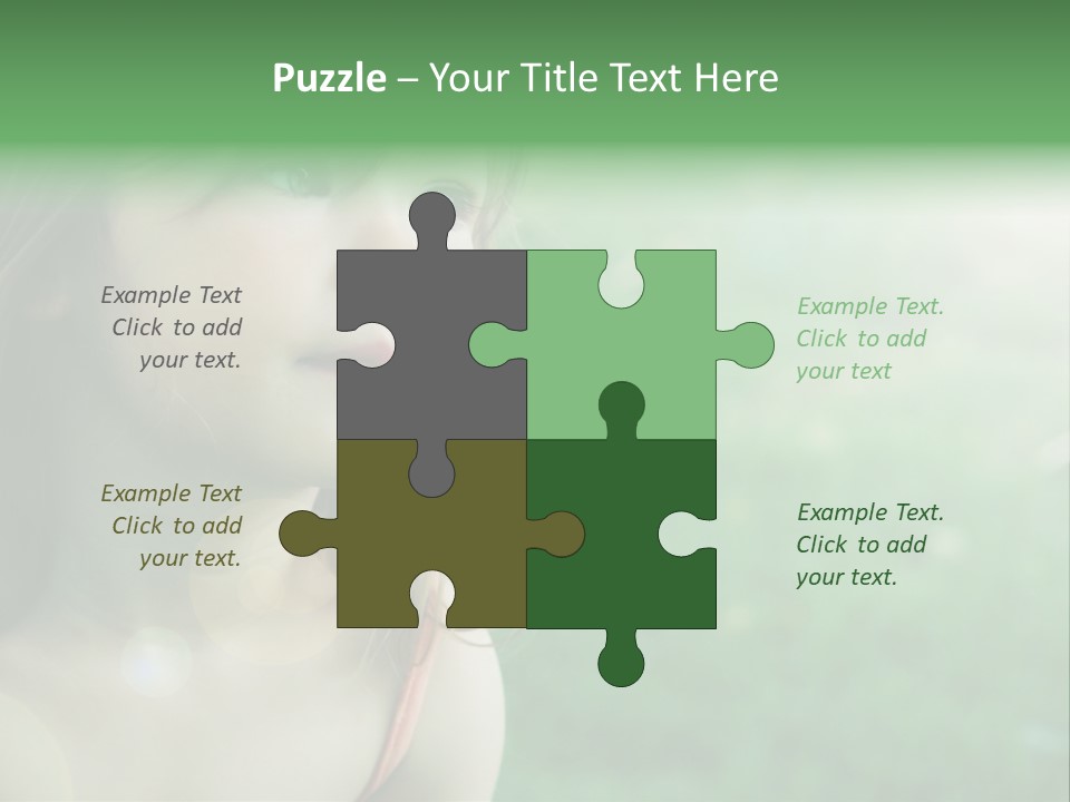 Little Girl PowerPoint Template