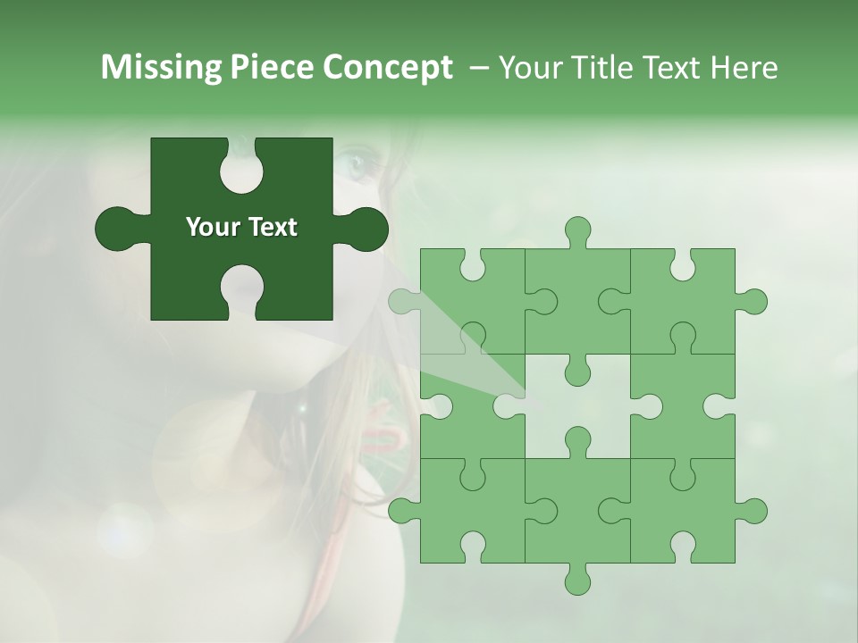 Little Girl PowerPoint Template