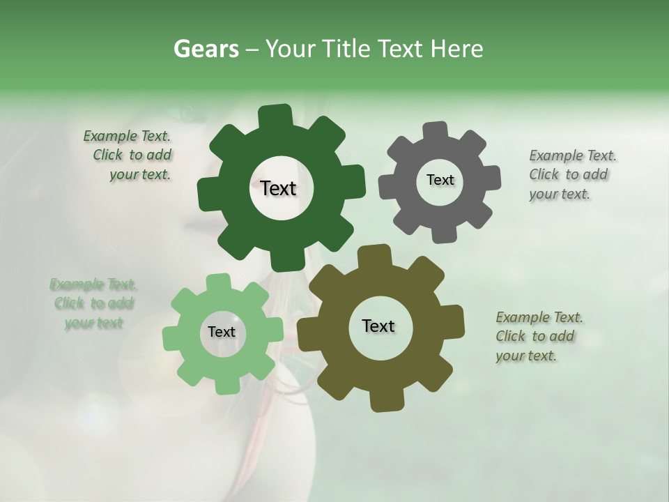 Little Girl PowerPoint Template