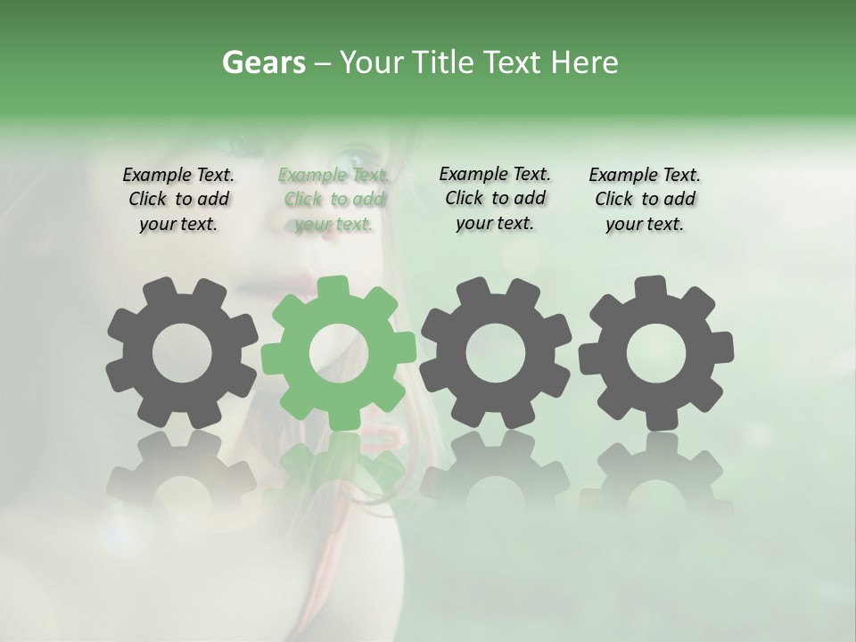 Little Girl PowerPoint Template