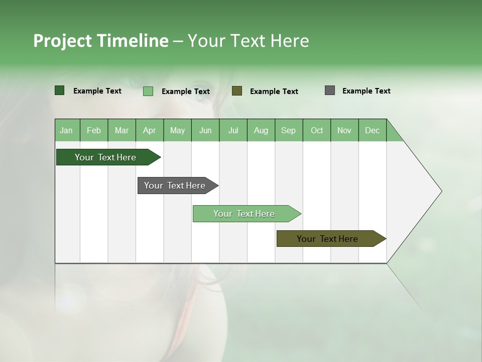 Little Girl PowerPoint Template