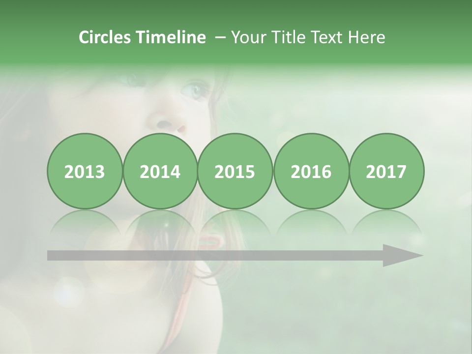 Little Girl PowerPoint Template