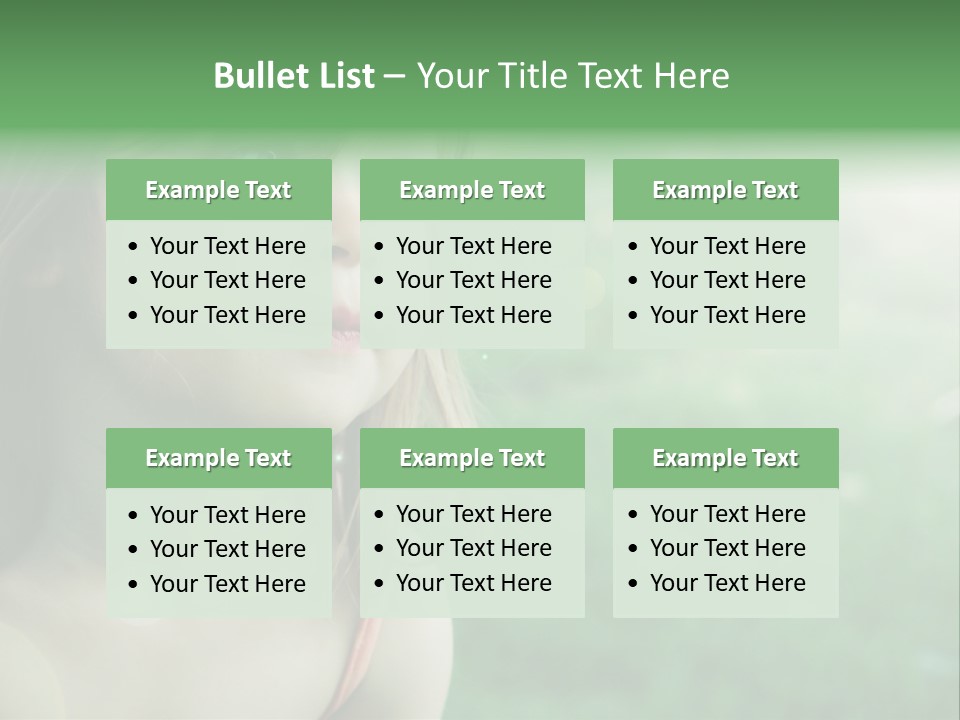 Little Girl PowerPoint Template