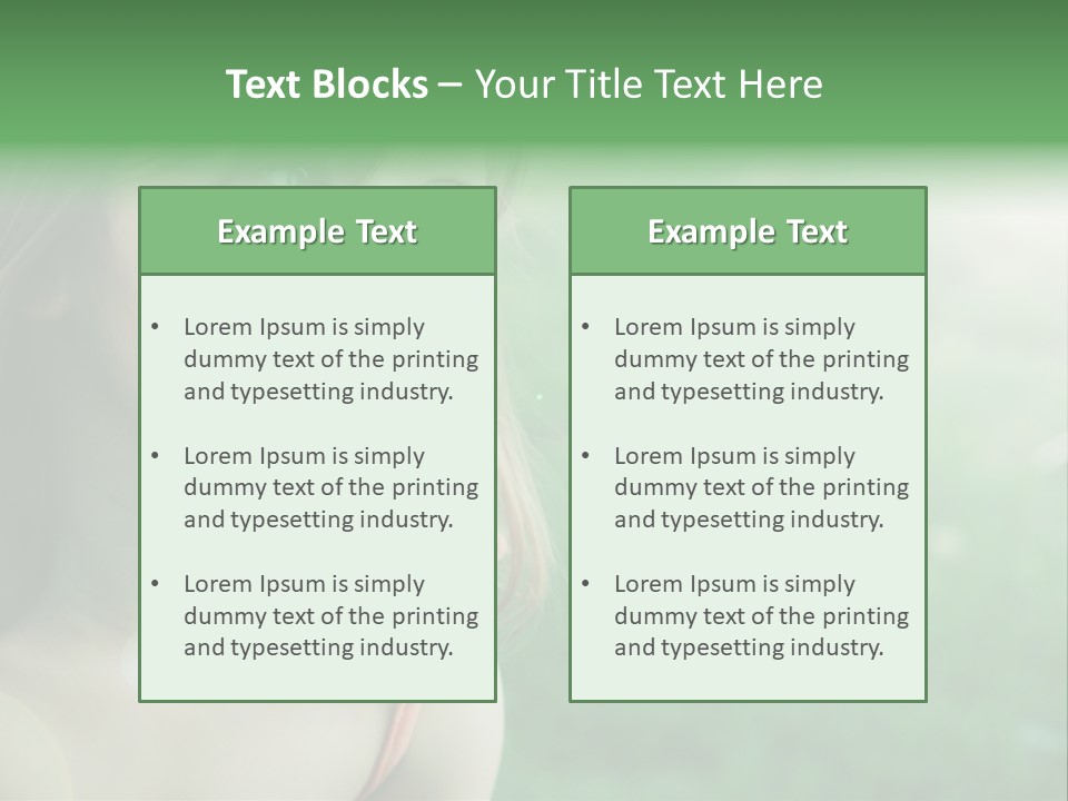Little Girl PowerPoint Template