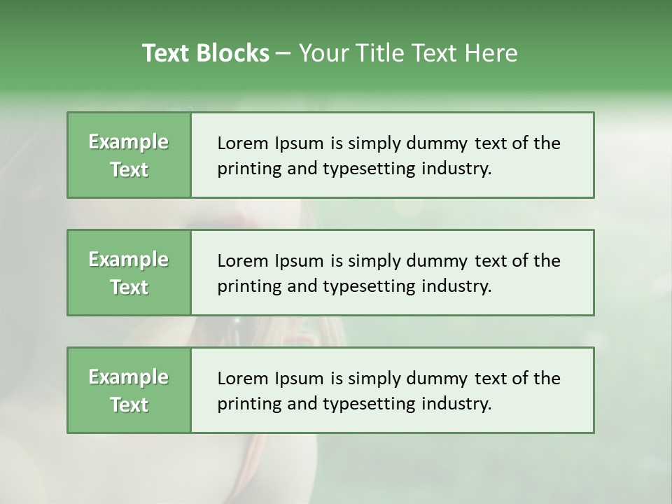 Little Girl PowerPoint Template