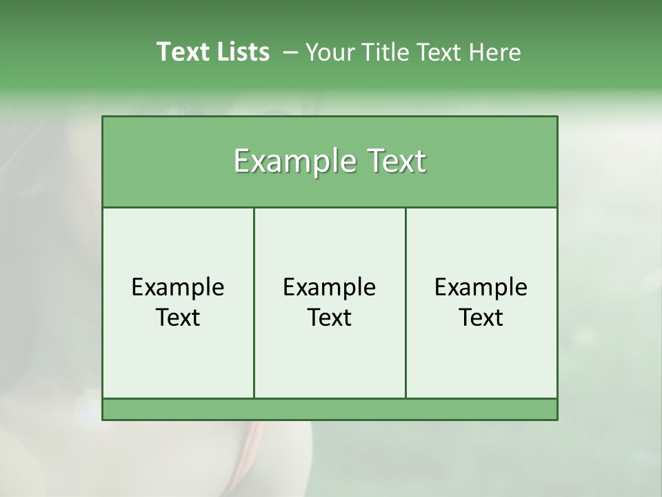 Little Girl PowerPoint Template