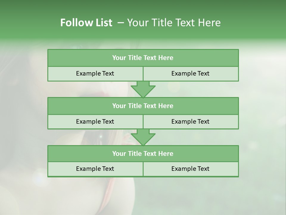 Little Girl PowerPoint Template