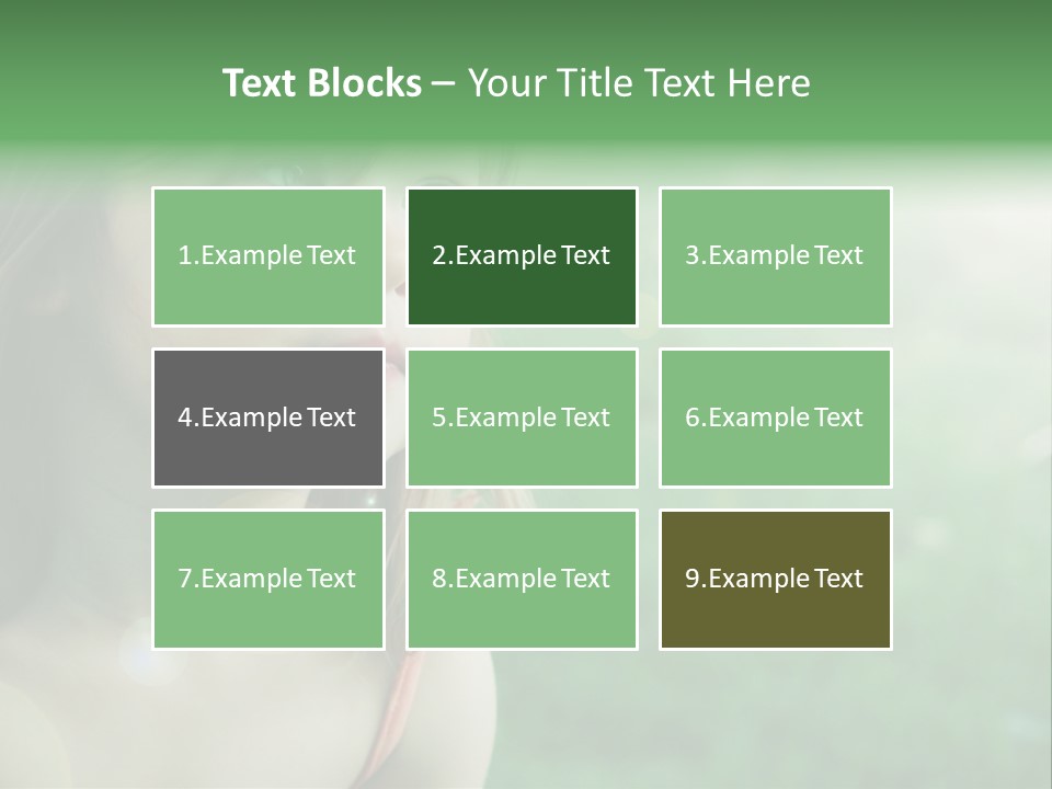 Little Girl PowerPoint Template